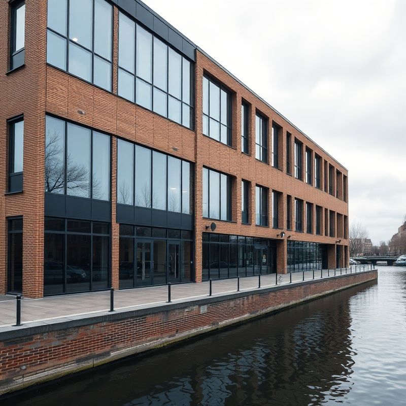 Modern kantoorgebouw aan de Vestdijk in Eindhoven