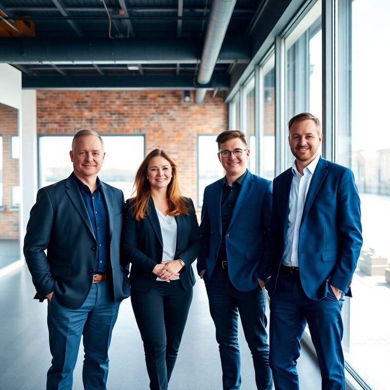 Het team van Mulder Huis in een licht Eindhovens kantoor